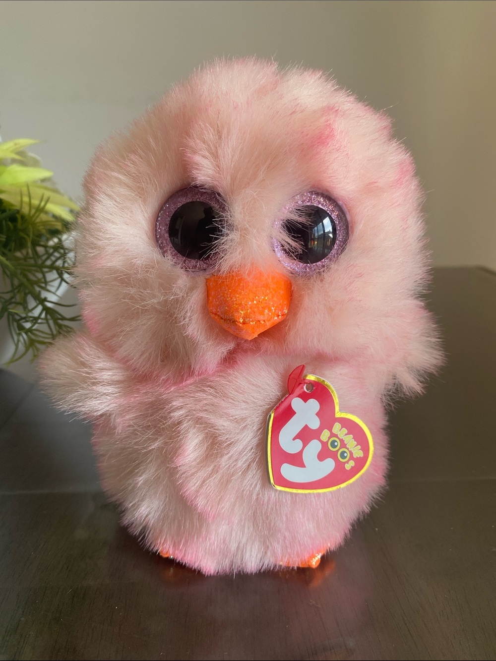 Ty Beanie Baby Chick FEATHERS plush animal